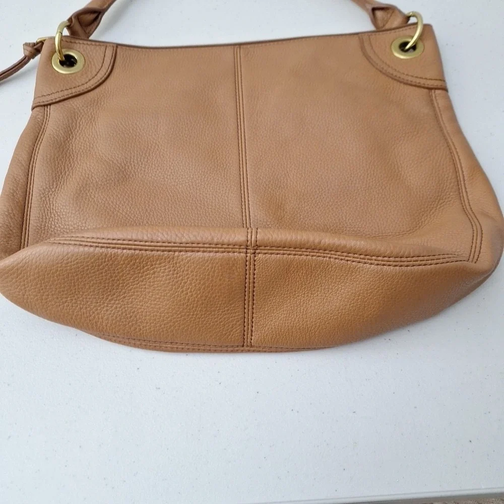 RARE Fossil Women's Karli Leather Large Hobo Bag Purse Multicolor NEAR MINT